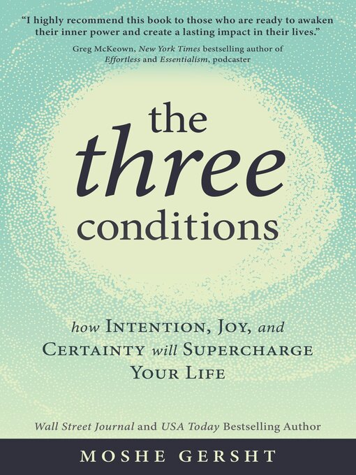 Title details for The Three Conditions by Moshe Gersht - Wait list